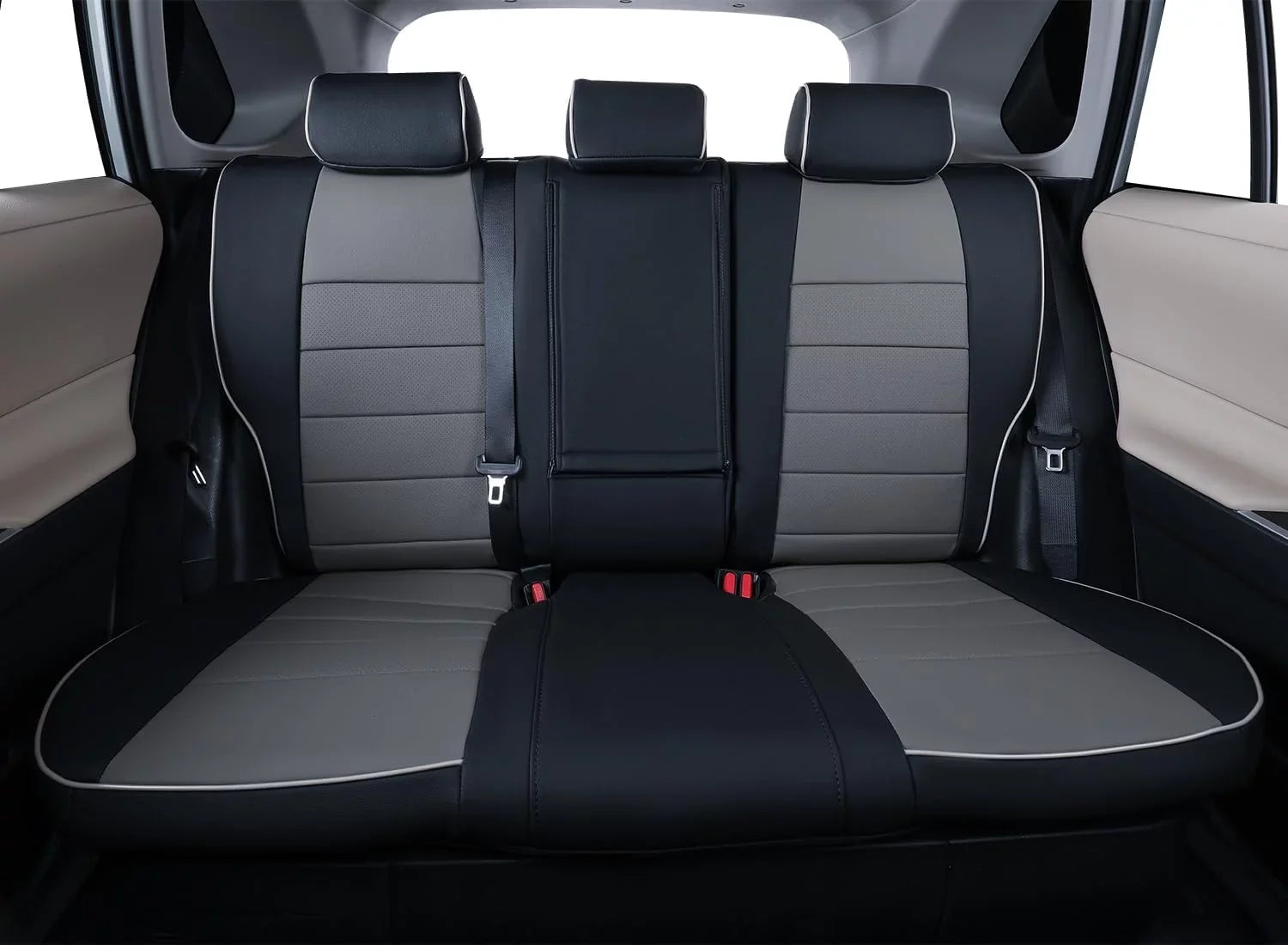 RAV4 (Black/Gray) Seat 2020 SE 2022 for 2021 2023-Full Hybrid Custom Set,Leather Fit Hybrid,XSE 2023 2019 Toyota Car RAV4 EKR Prime,2022 Cover