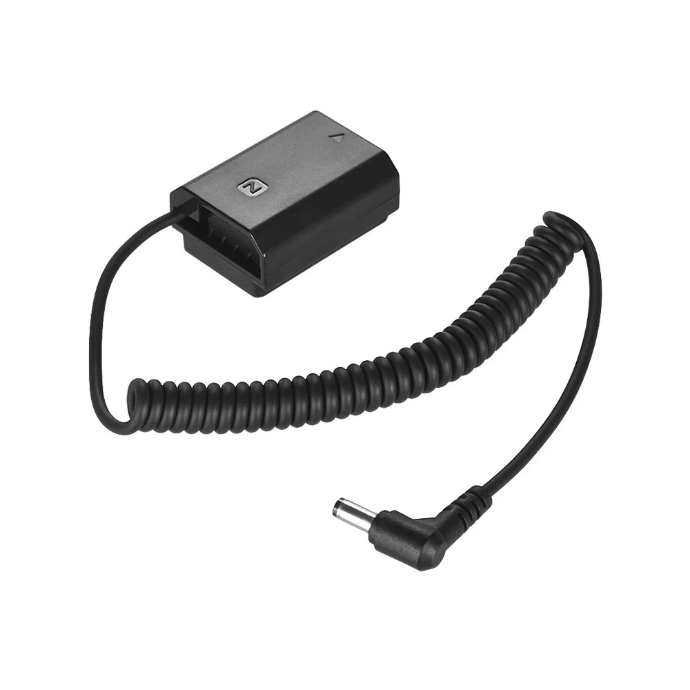 Battery with NP-FZ100 Pack Cable Suitable Andoer Spring A7RIII A7III for A7SIII Dummy DC Coupler Connector A9
