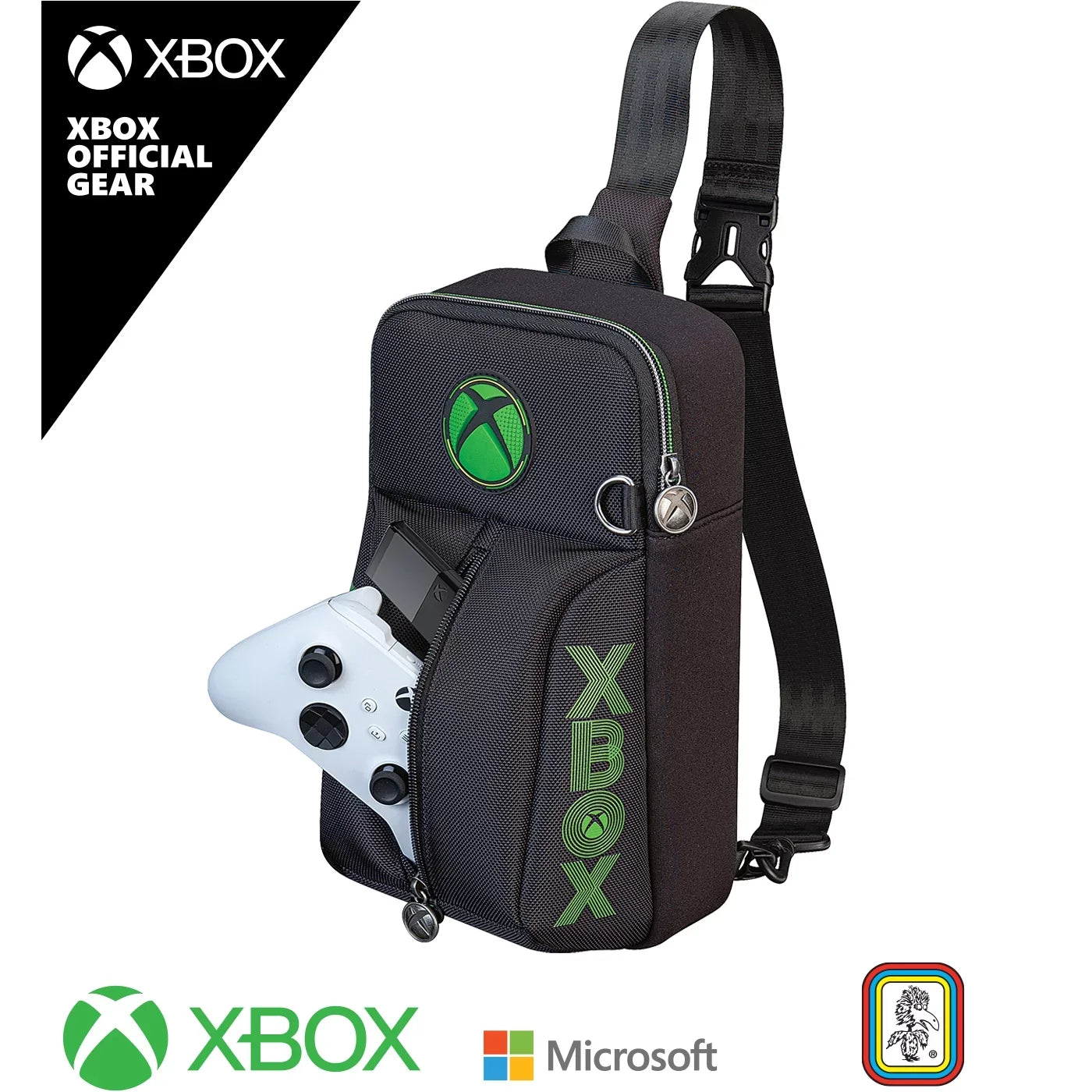 Traveler S RDS Case XBOX Series Game Black-Green, Video Sling Bag Carrying