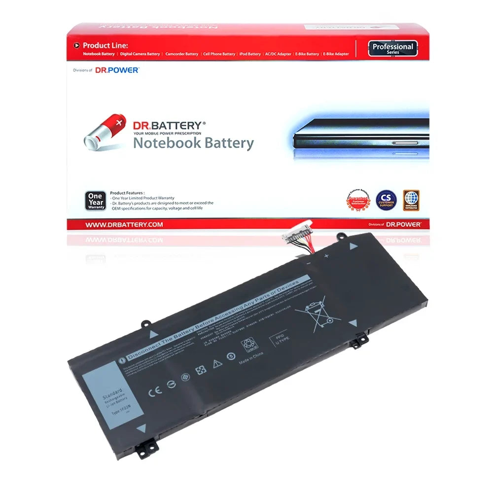 1F22N / 06YV0V 15 / / 0JJPFK / - BATTERY G7 7790-D1765B / DR. 17 XRGXX 7790 for / 7590 Replacement