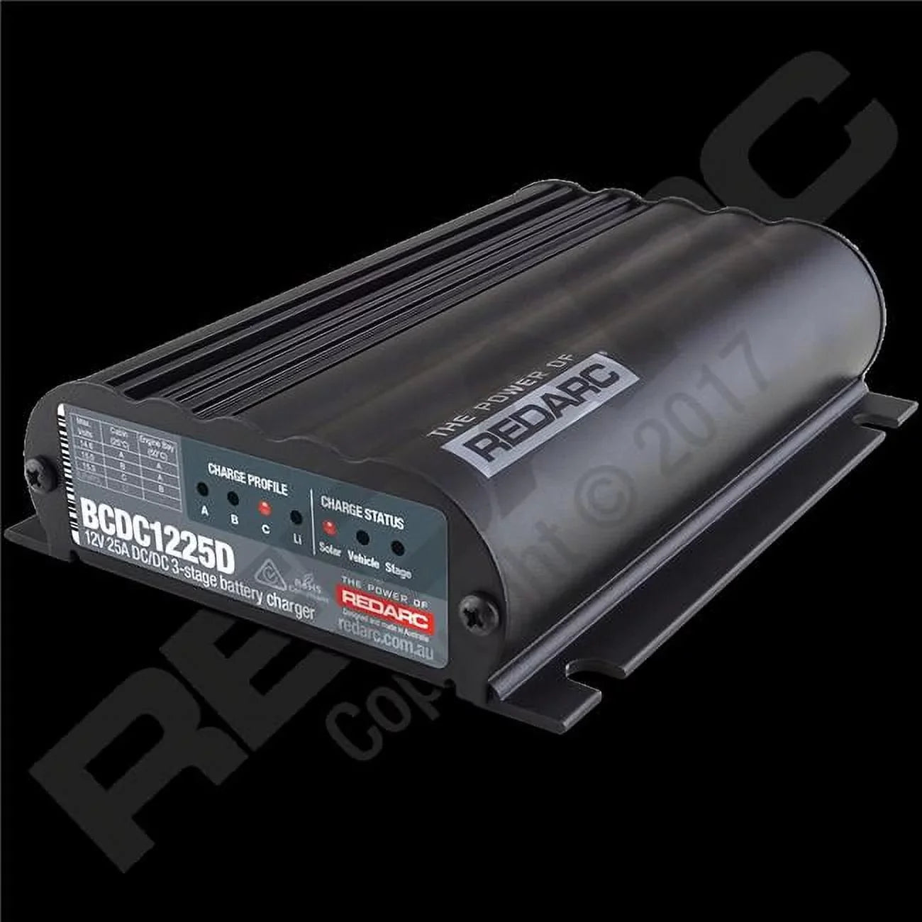 Amp 25 Solar Lithium To Battery System Agm 12V Mppt Dc Isolator & Dual & BCDC1225D Dc
