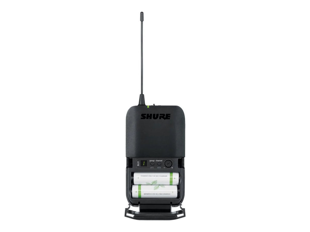 Shure - BLX14R/W93 - Band system H11 microphone BLX