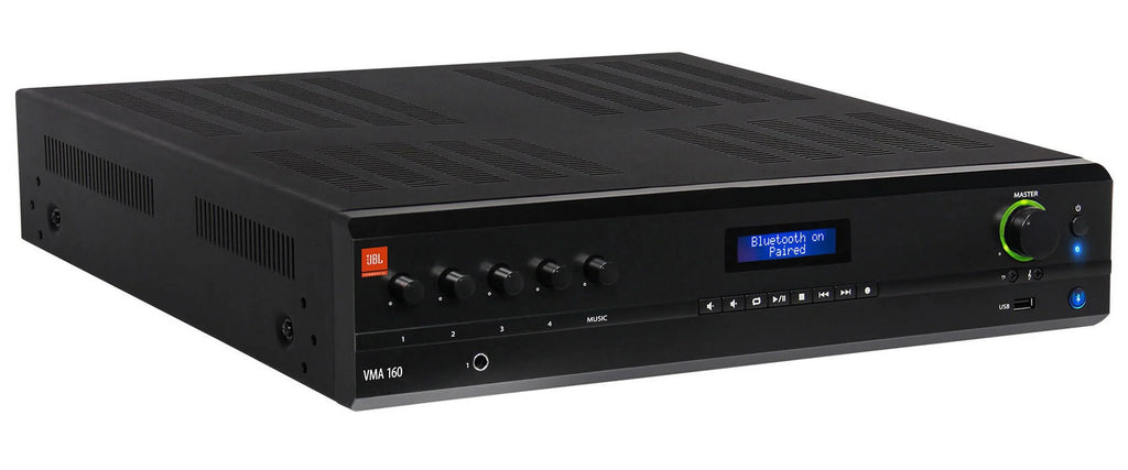 JBL 3.5" for Black Restaurant/Bar/Cafe Speakers Commercial Amplifier+(4) Cube