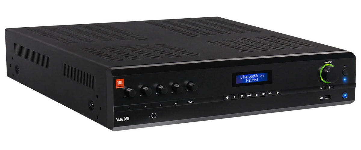 JBL 3.5" for Black Restaurant/Bar/Cafe Speakers Commercial Amplifier+(4) Cube