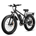 48V Electric Gears,26" Absorber Battery,19MPH Bicycle,Dual for &65 Ebike UL2849 Removable Fat Electric Miles EB26 Commuter Tire Mountain Bike 7 Speed Shock with AMYET Adults,750W Electric 15Ah Bicycle