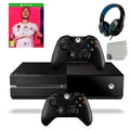 Included Black With Bundle One 500GB Headset Game Gaming Used Microsoft FIFA-20 AXTION Xbox 2 Controller Console Original BOLT