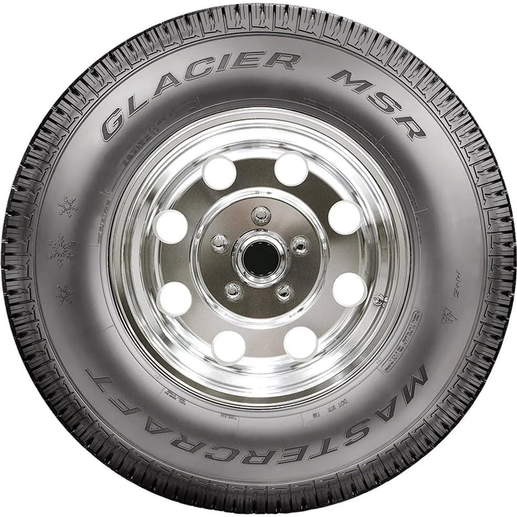 Winter Truck Tire 255/70R17 Light MSR Glacier 112T Mastercraft