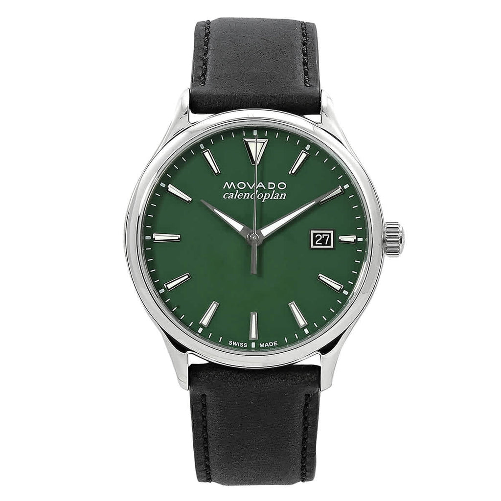 Dial 3650156 Heritage Watch Men's Green Quartz Movado
