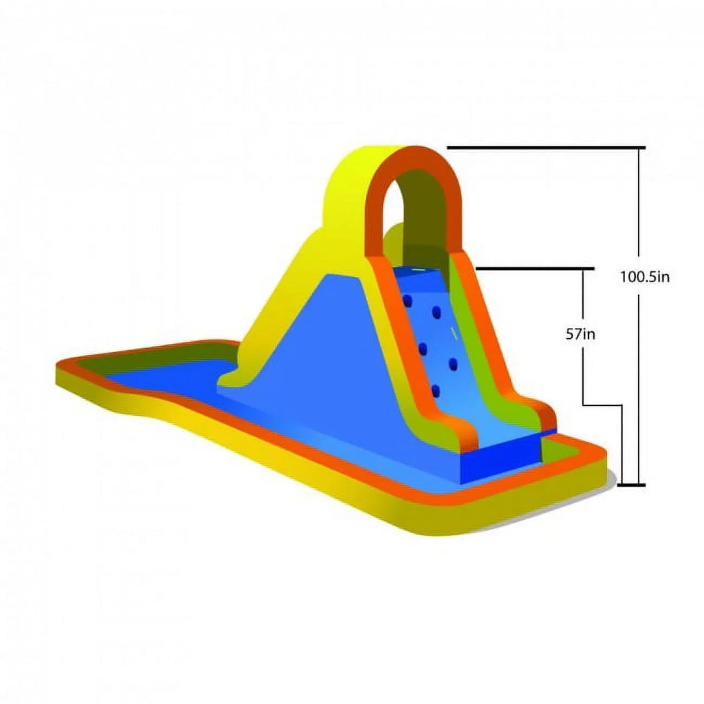 2 Inflatable W Zone Spray Area Splash Slide N Splash liquid Blast