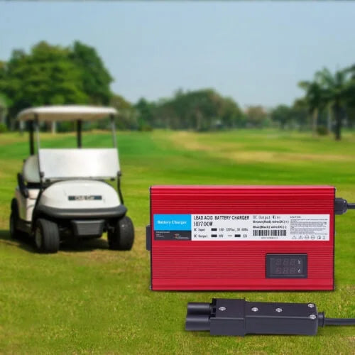 Barrel Pin 2 Charging Battery Trickle Plug Mode Cart Golf 12 48 Amp Volt Charger