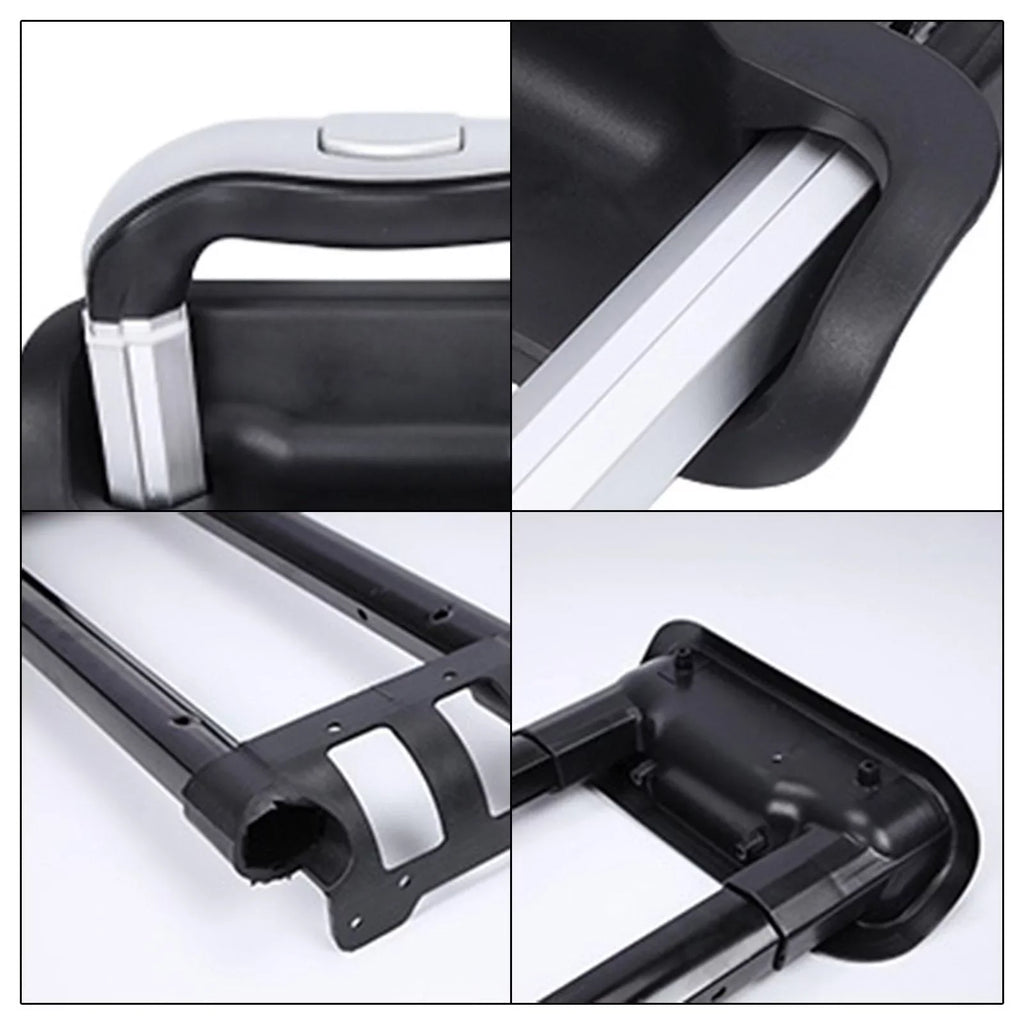 Parts Handle, Telescoping adjustable Three Black for , Trolley Ice Rod, Sections Speaker Suitcase Luggage Replacement Bucket Cart Case Pull