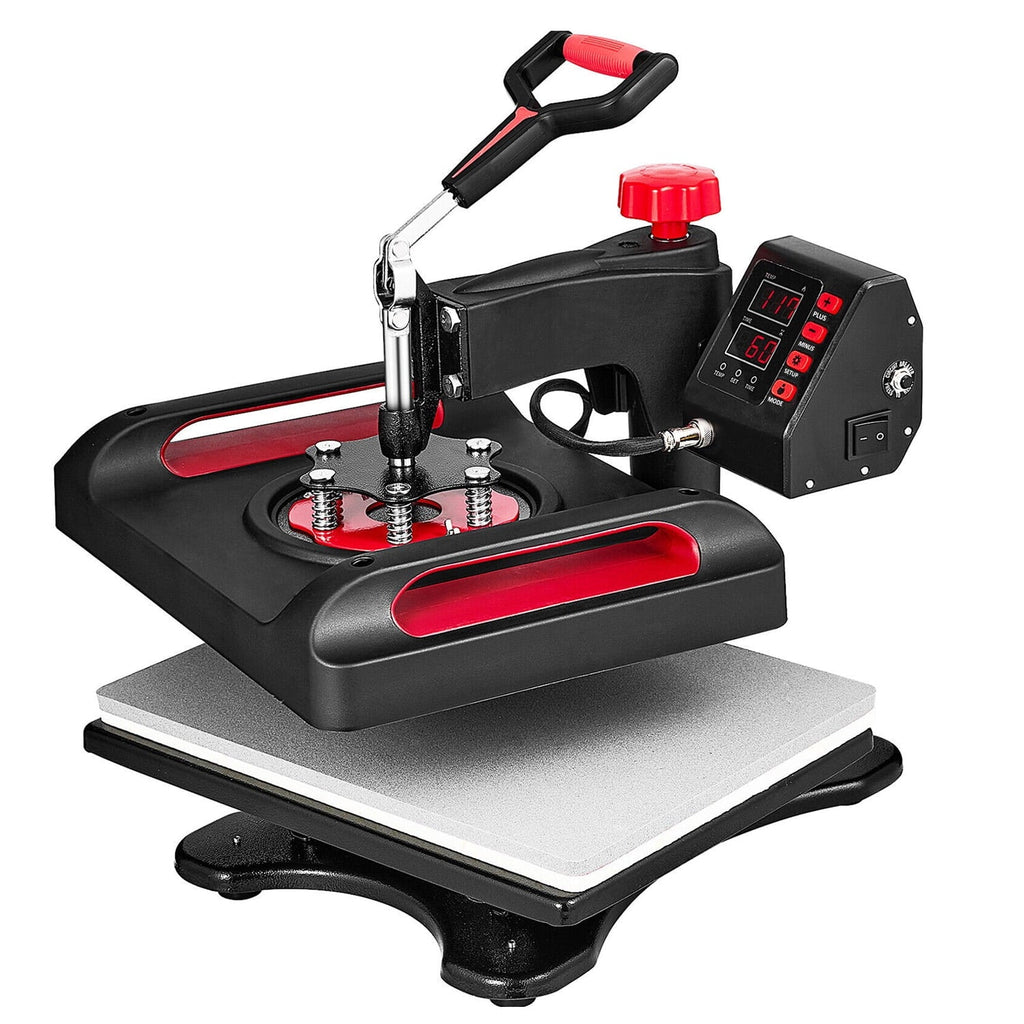 Inches Red Swing Control Transfer Printer 360 Sublimation 8 Precise Digital Pillow, 15 Away 15 Canvas Machine Press Bag, Printer, for x Heat 1, Printing, Banner Vinyl in LCD T-Shirts, Transfer