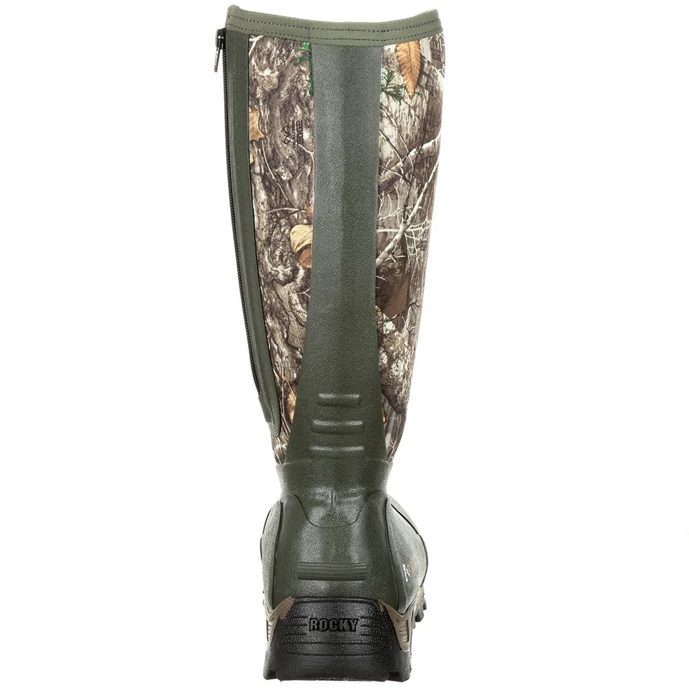 Insulated Rubber Rocky Sport exterior Calf Mid Pro Boots Inch Mens Waterproof Casual 16