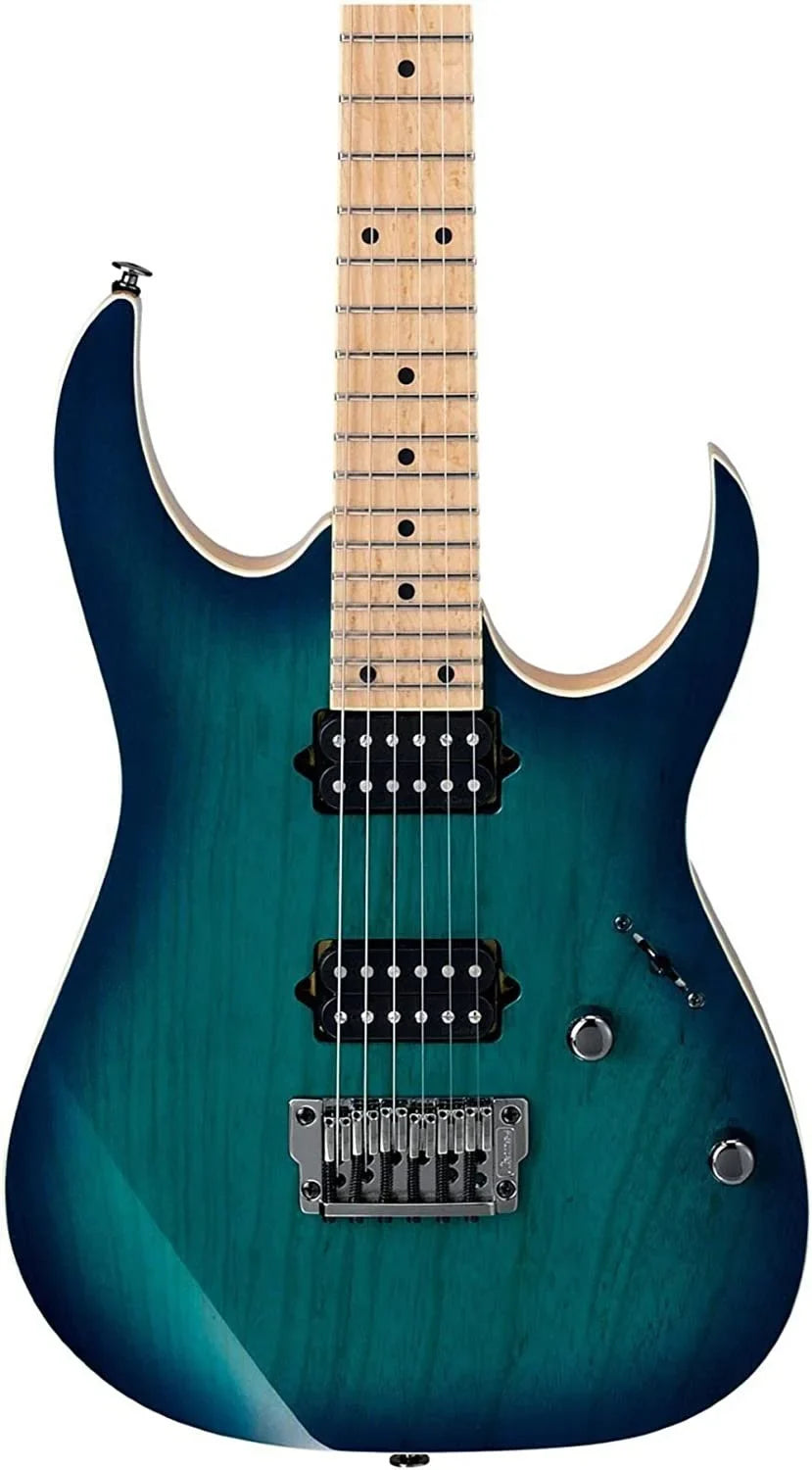 Prestige Nebula Burst 6-String Guitar RG652AHMFX Green Ibanez Electric RG Series
