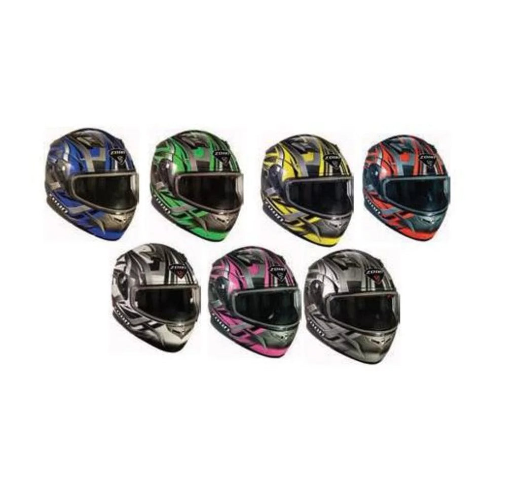 Flux (X-Small, Graphics Helmet Zoan Blue) Devil 4.1