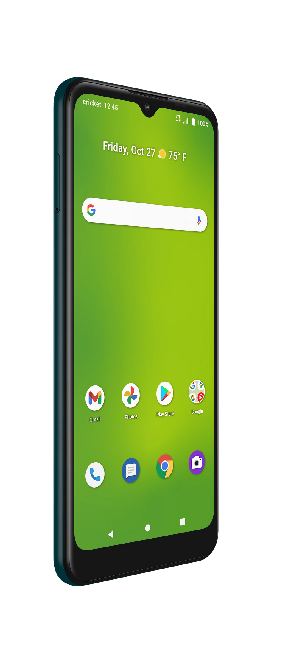 Rainforest 32GB, - Cricket Green Smartphone Prepaid Wireless Splendor,