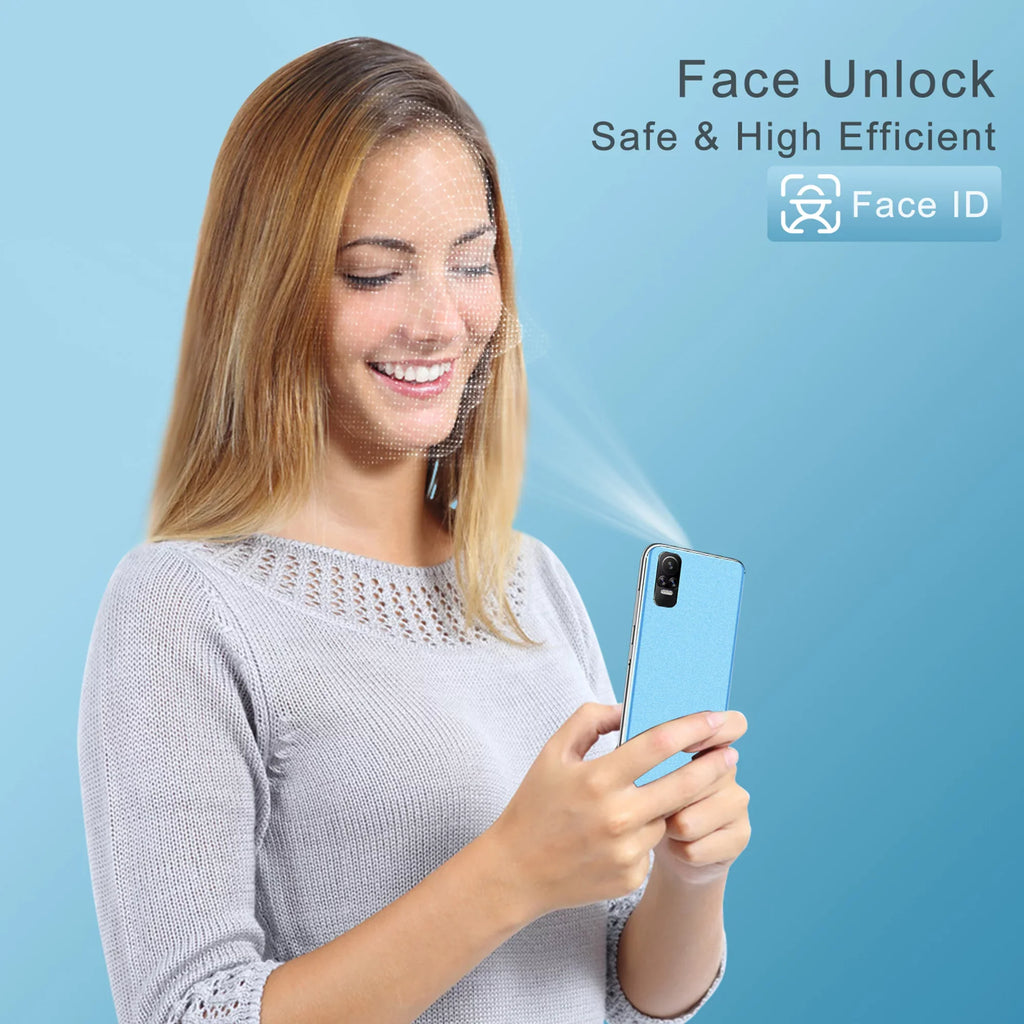Refurbished Face ing 10.0 Phones XGODY-V40 Megapixels (MP) V40 Inch Cell OS 6.1 GB 5 4G Blue Android Xgody Smartphones 2