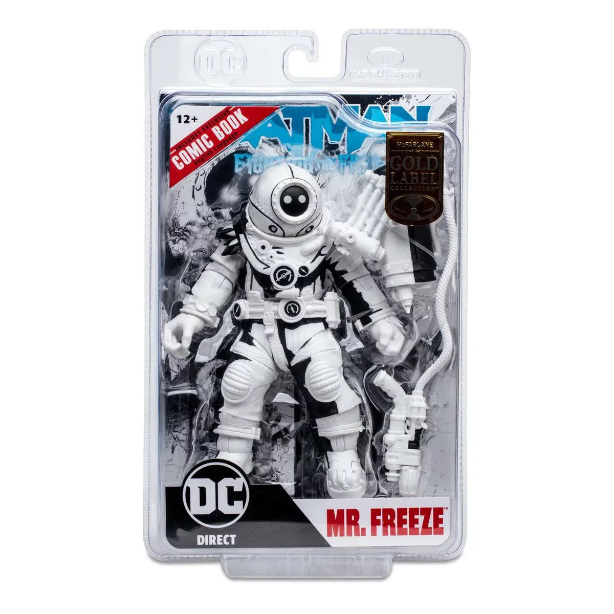 Mr. Comic Collection (Line Figure Action Gold DC Direct Art) Label McFarlane with Freeze Book