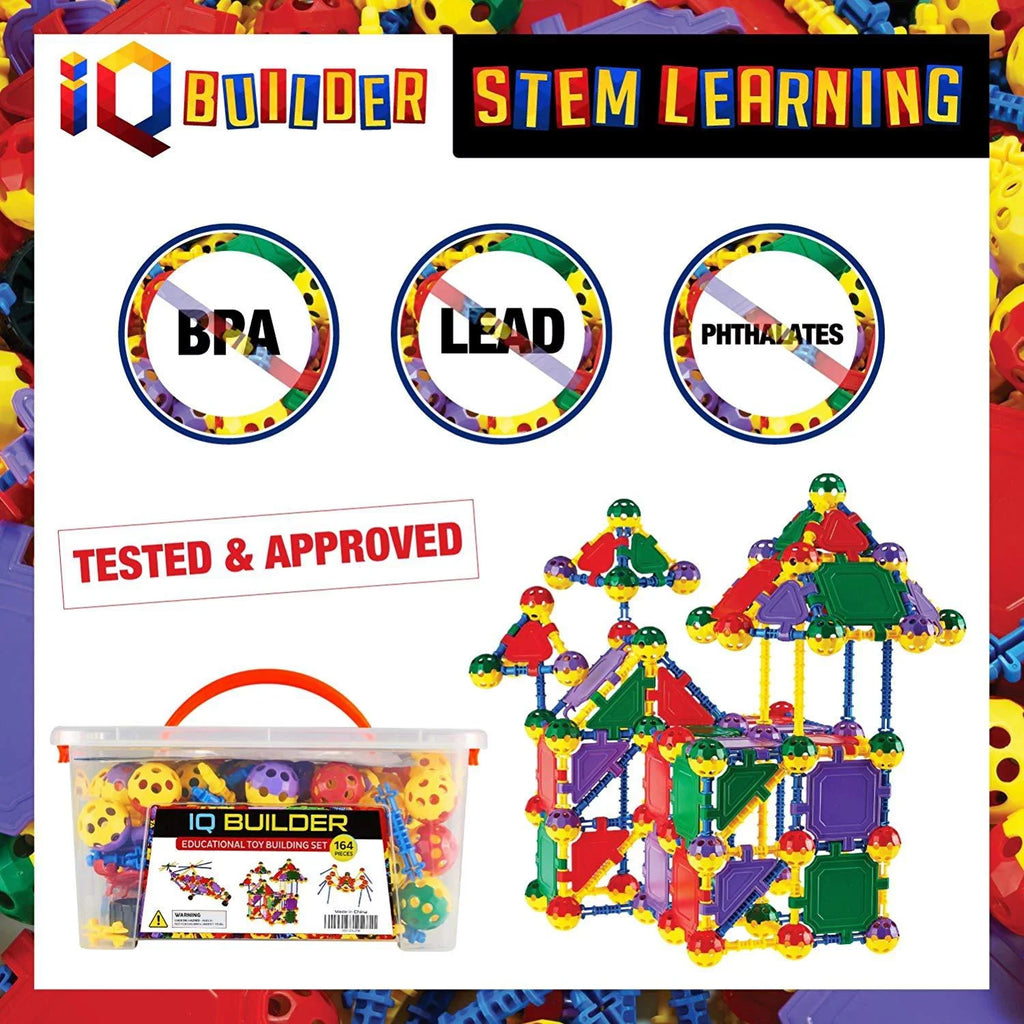 Kids Ages Year 9 Blocks for Creative Educational Set Engineering, Toy Construction Best - 5, Old, and 6, Learning STEM 8, Boys Girls Gift Building Toy BUILDER and IQ Toys, 10 for Fun 7,