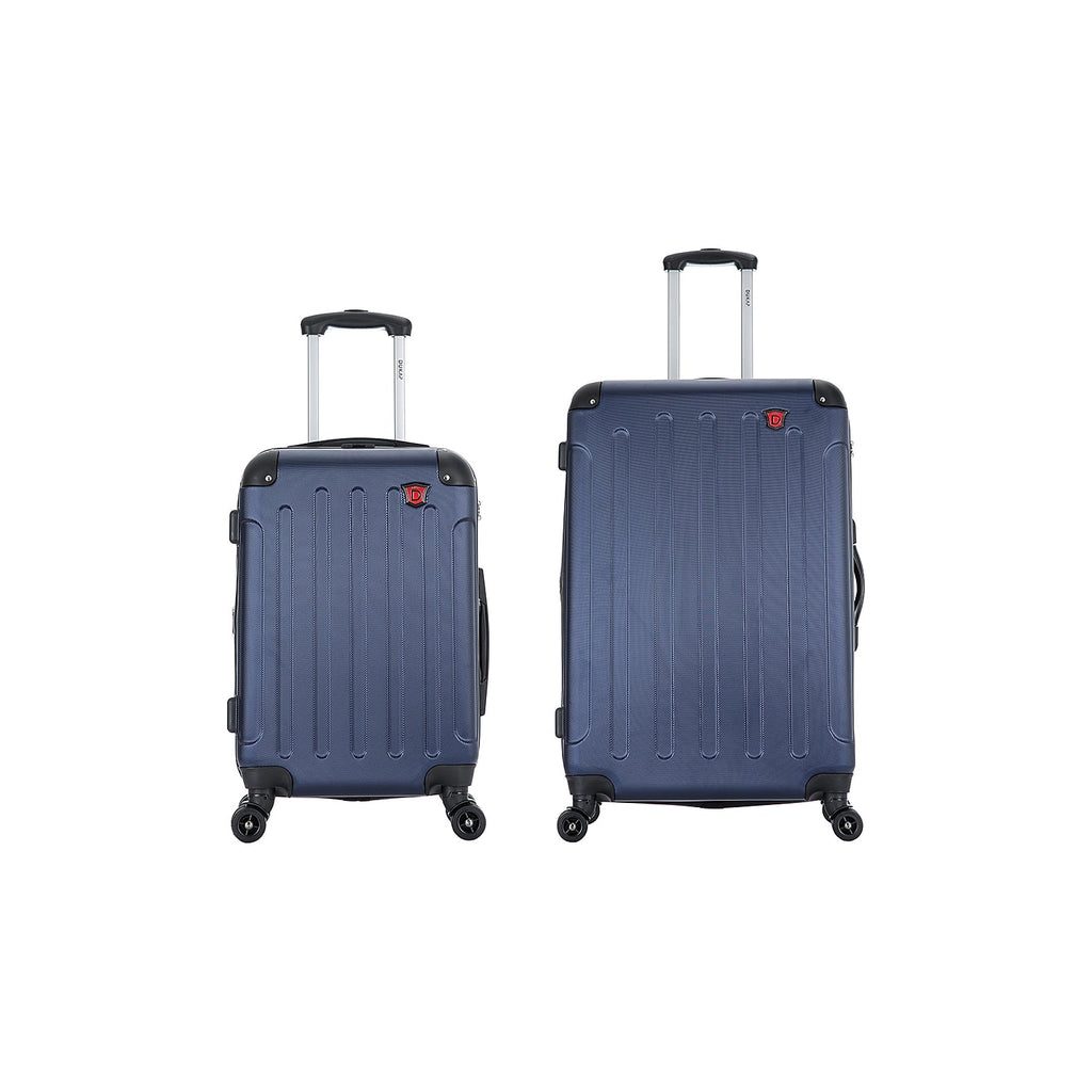 Blue Intely Set Plastic Luggage 2-Piece (DKINT0SM-BLU) DUKAP