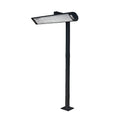 Innova-EF60 Mount-Black Single Finish-EF6108PMB Pole 8ft