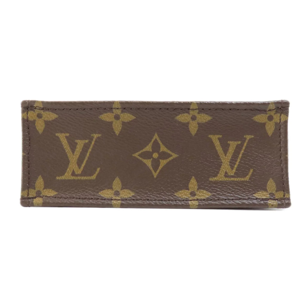 Petite Pla Women's Handbag Pre-Owned Monogram (Good) Sac Canvas M69442