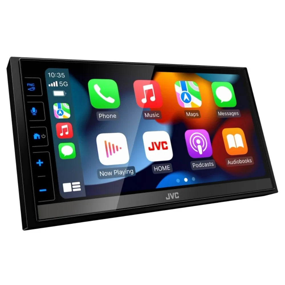 w/ Bullet 6.8" Multimedia JVC Backup KW-M785BW Shallow-Chassis Camera New Receiver