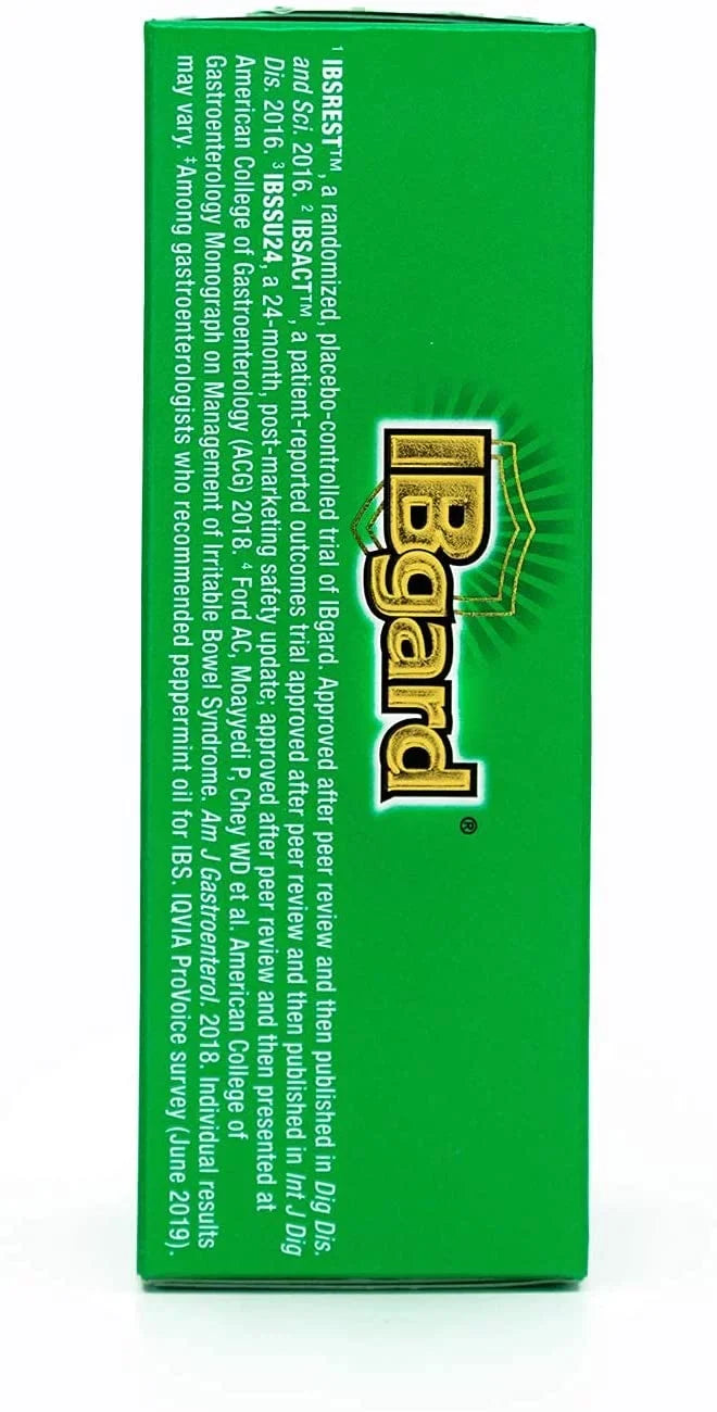 of Capsules IBgard 2) Bowel 48 Relief Syndrome Irritable (IBS) (Pack