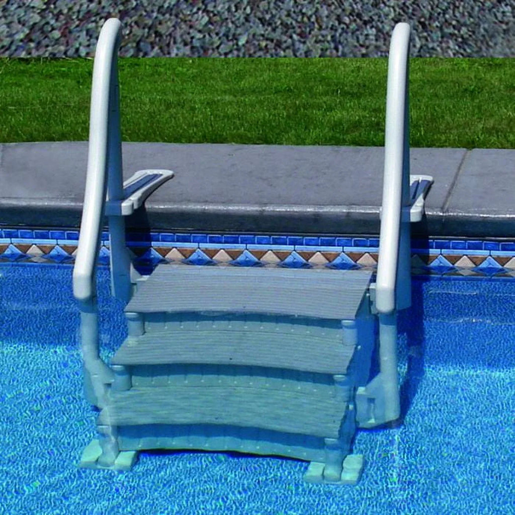 for Confer In-Ground Step Curve Swimming System Pools