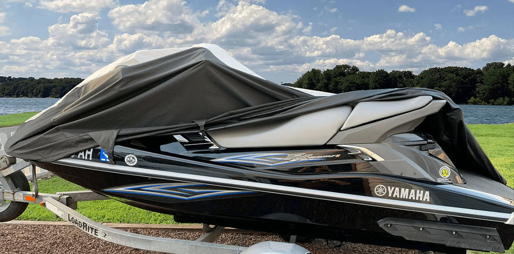 SKI Yamaha 760 Wave JET 600D PWC Cover SUPER for 1996 Compatible 2 Seater HEAVY-DUTY Raider