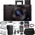 128GB AOM Wty) - Kit Digital Combo (1 DSC-RX100 International Pro Year Cyber-Shot AOM + Camera (DSCRX100M3B) Version Bundle III