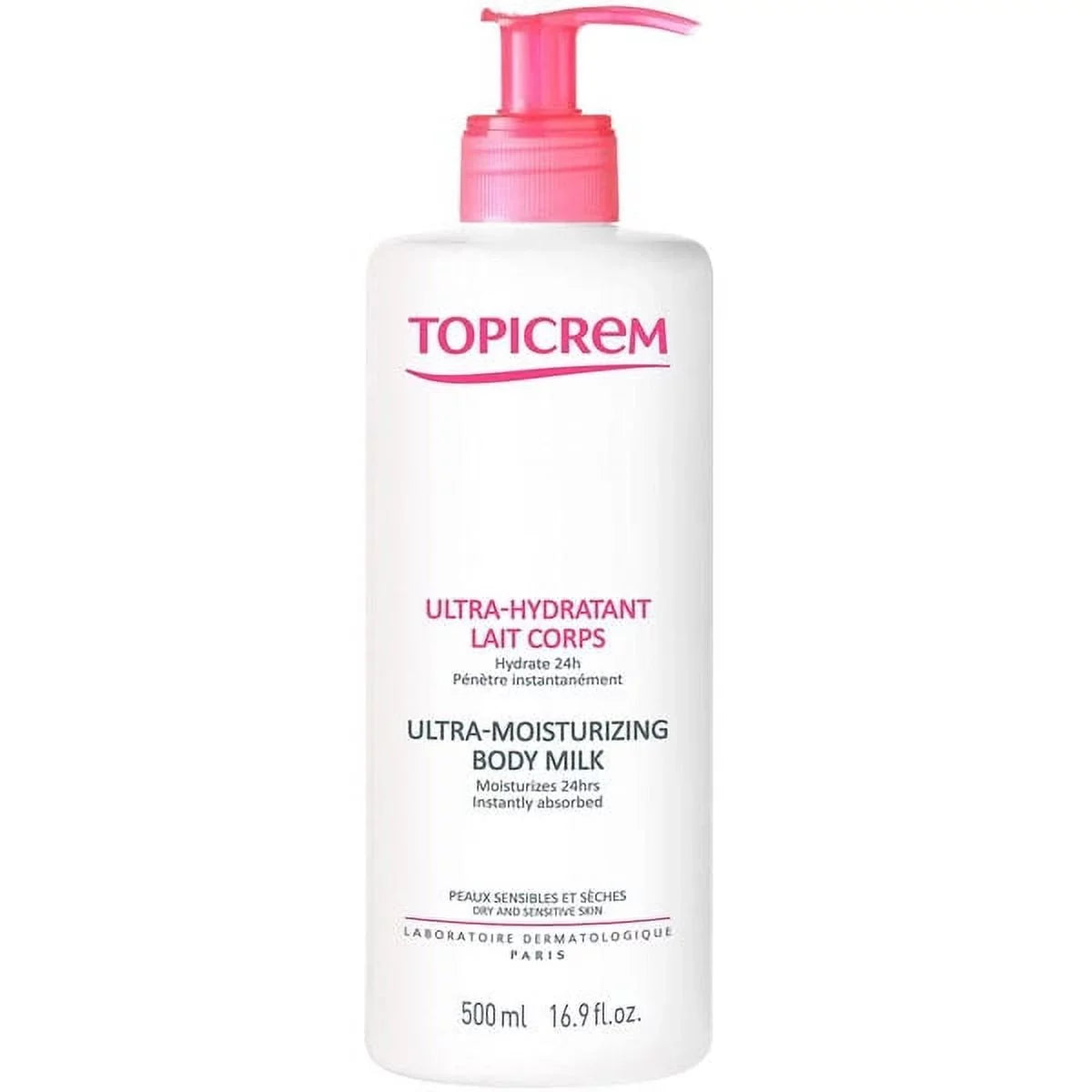 Topicrem 500ml Moisturizing Milk Ultra Body