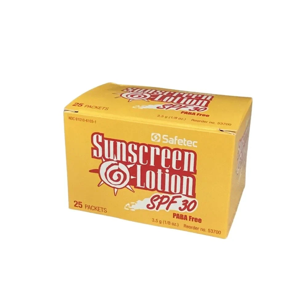 Packets (MS-84250) SPF mg 3.5 - 30 Lotion 100 - Sunscreen formula Safetec PABA-free