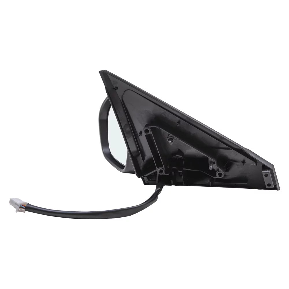Driver Paint Compatible Nissan Sentra 2020-2021 Power With To Left Mirror Heat-Signal-Camera Replacement Match With Aftermarket Brock Black