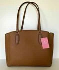 Spade Large Brown Monet $399 Leather WKRU6948 3-Compartment NWT Tote Kate