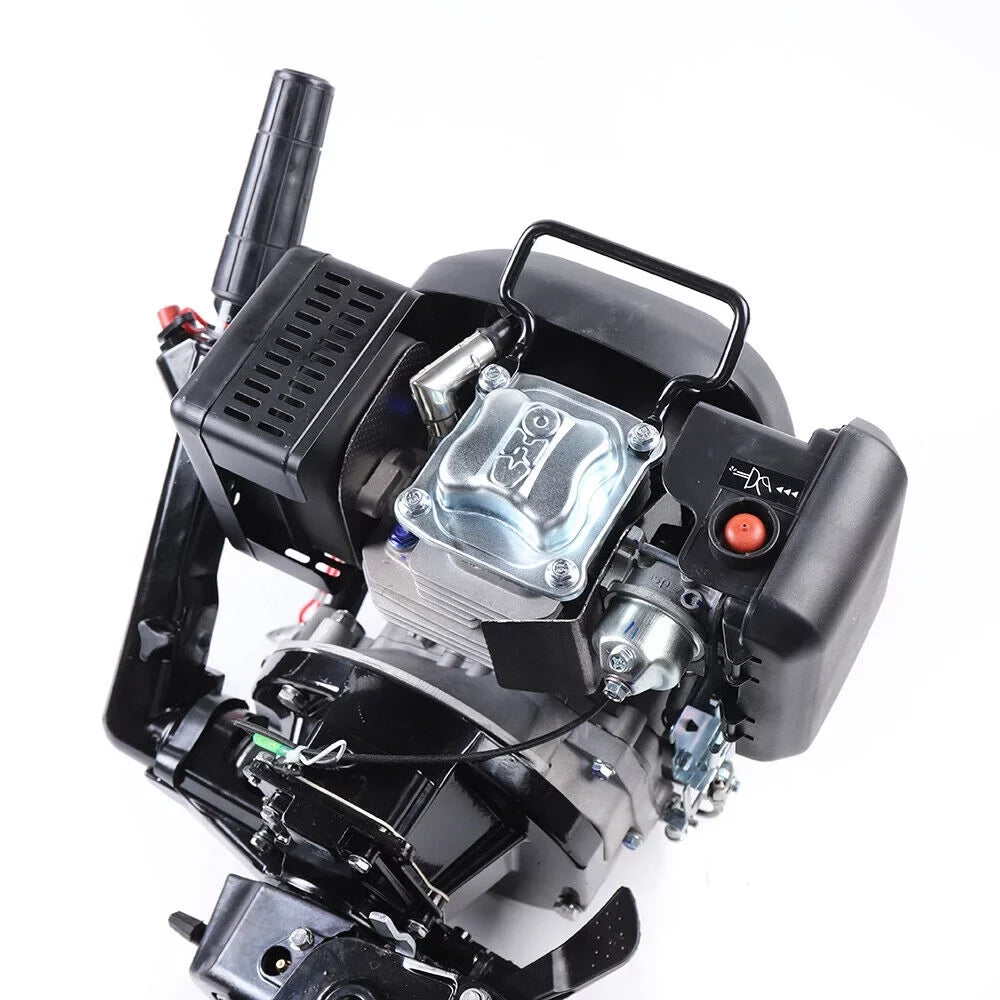 Boat Motor 6HP Outboard Boat Cooling Engine Air System Miumaeov Motor Stroke Fishing 4