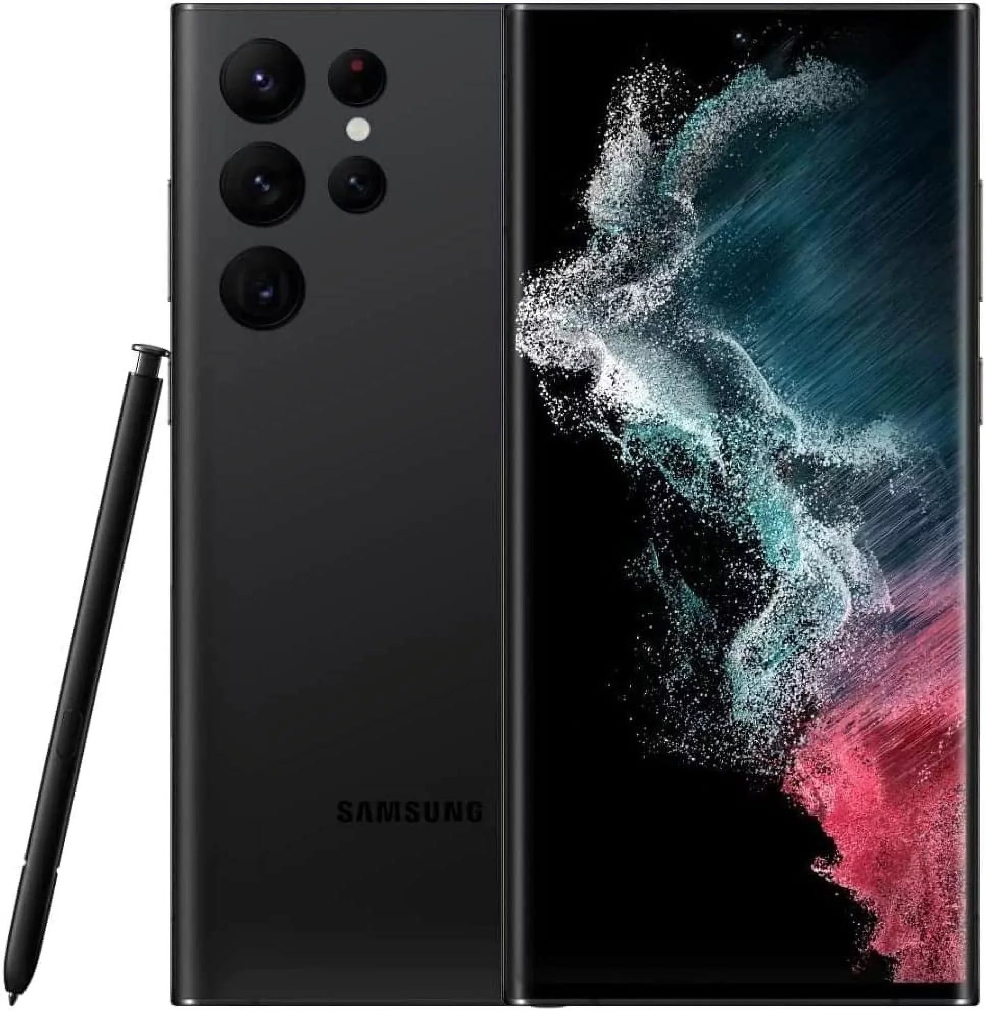 Pre-Owned (Fully Phantom 128GB 5G Ultra (Refurbished: Black S22 Fair) S908U Unlocked) Galaxy