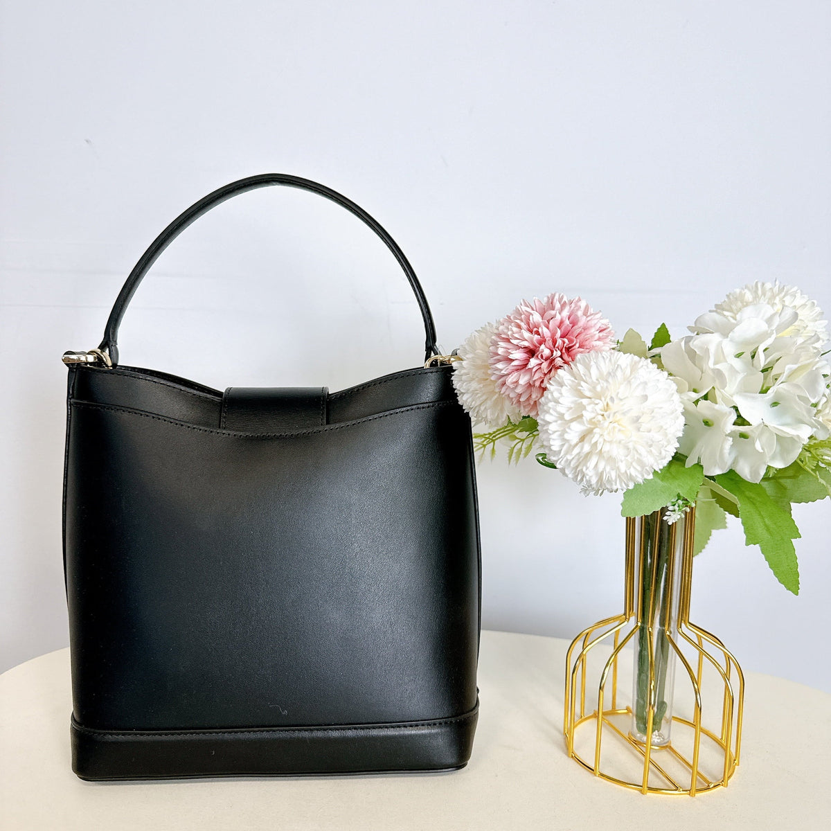 Reegan Black Spade IN Bag Kate Bucket KA753