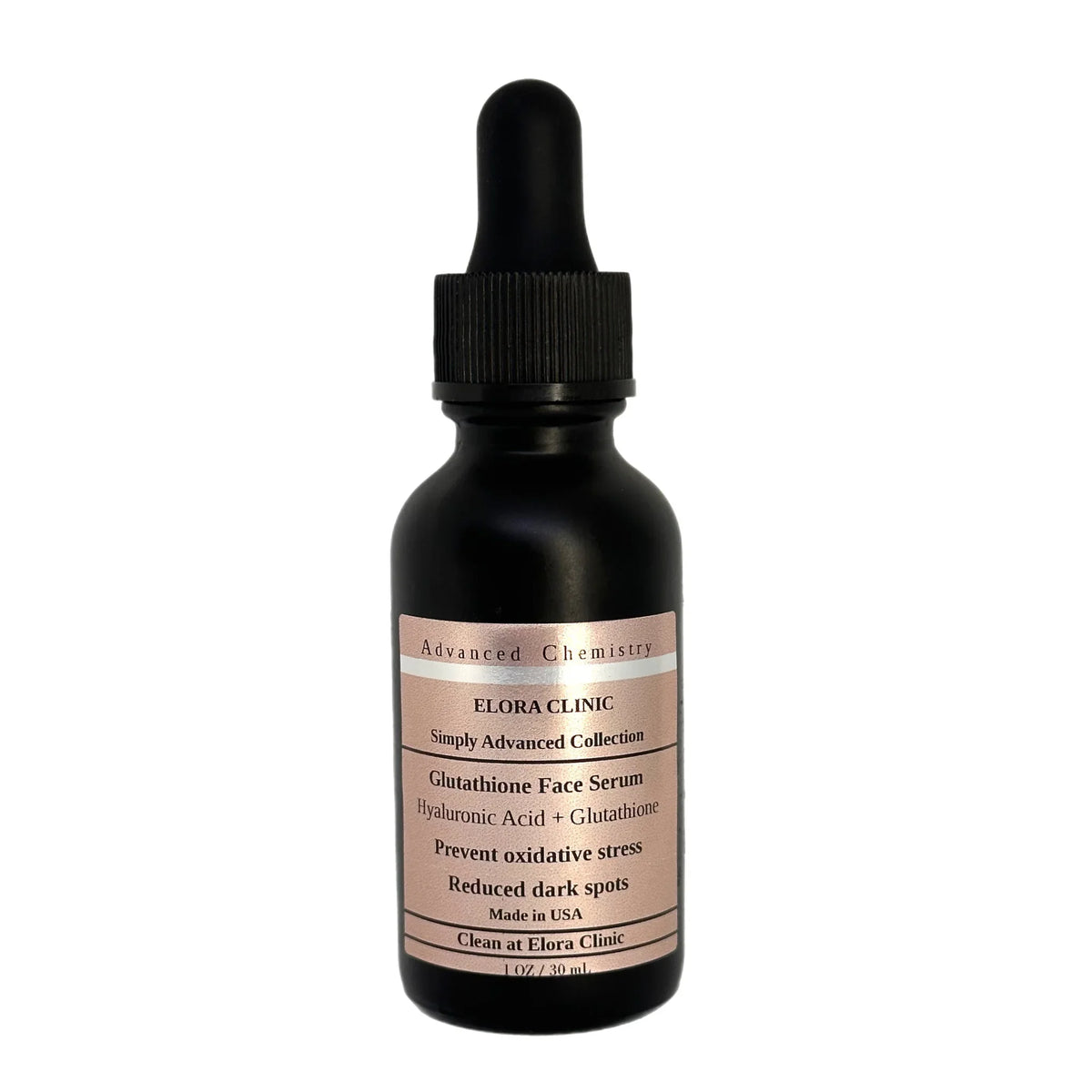 Elora - Based Oil Glutathione Glutathione Hyaluronic Acid Clinic Serum Hyaluronic Glutathione - liquid Serum + Free + Acid - Hydrating & Rejuvenating -