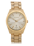 in with Sunray Dial Gold Male Analog Watch (FG160096) Elgin Adult