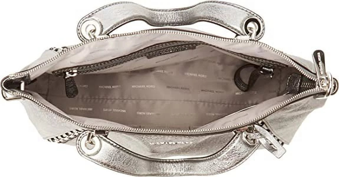 Womens Kors Grey Sadie (Light Michael Pewter) Satchel