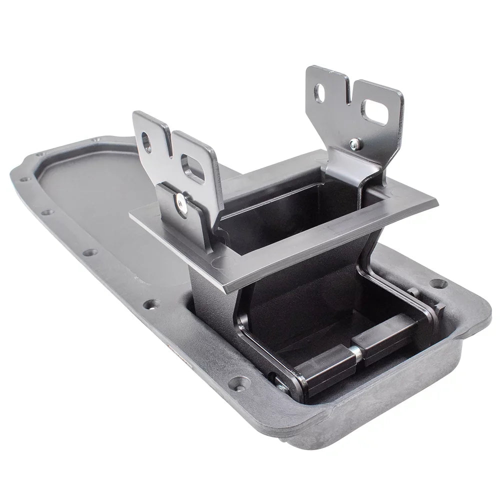 04-11 Brock Console Full Repair Center Compatible Replacement Truck AAB with Black Hinges Base 3L5Z Kit Pickup Ranger Armrest & 10047A20