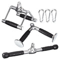Tricep Press Down Cable Attachment Gym for Accessories, Machine Silver
