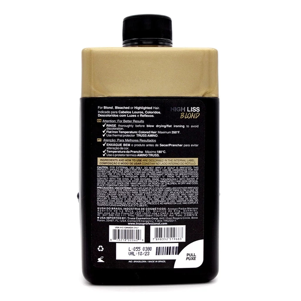 fl 21.98 sealing, Liss Professional - High thermal ml Truss nutri Blond, oz/650 sealant technology