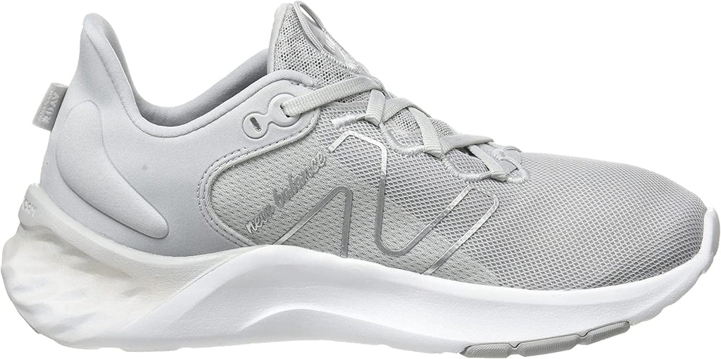 Fresh Roav Womens New V2 Foam Balance 9 Light Sneaker Aluminum/White