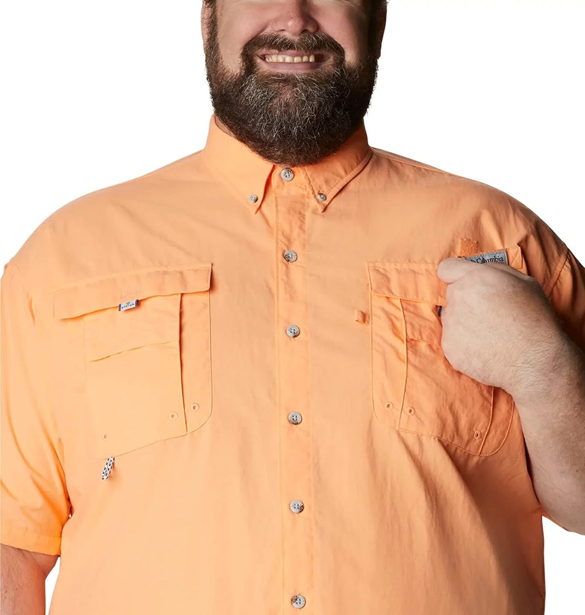 XX-Small Shirt, Short Nectar, Columbia Bahama Sleeve Bright Men's II