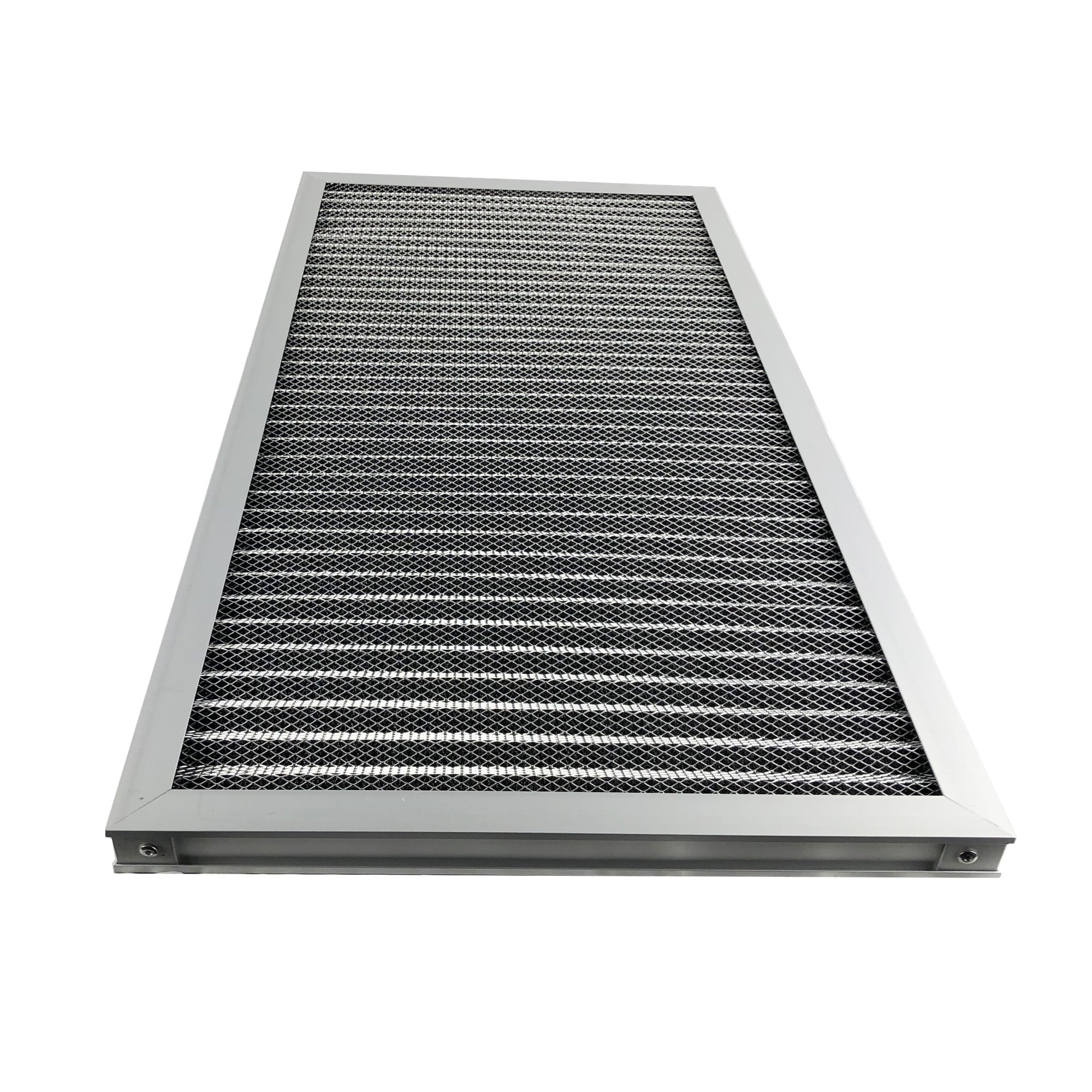 Metal x Central HVAC Electrostatic (12 Filter Furnace " x1"), Filter Filter, Air Washable Air Aluminum 24" AC