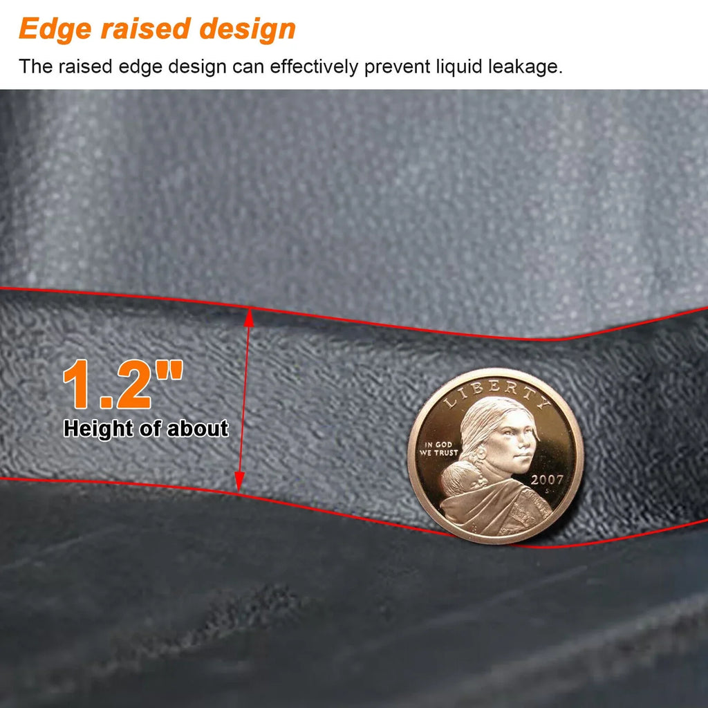 Custom Rubber 2011-2022 Liner Cargo Floor Rear Protector Mat TPE Fit climate Black Car Carpet Grand Trunk All Cherokee Cargo Jeep