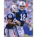 Photograph Fanatics Inscriptions Peyton Autographed Colts 20" Indianapolis with Fame Manning Authentic x - 16" Marvin Harrison Hall & of Certified