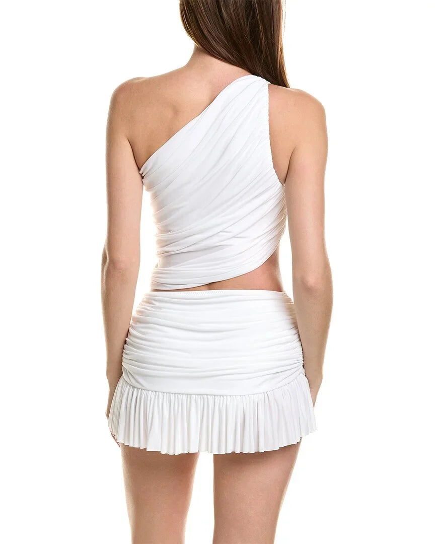 Ruched Top Shoulder One Norma Swim Womens Kamali Diana Bikini